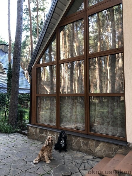 Витраж в частном доме